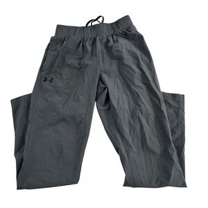 Under Armour Mens Gray Training Workout‎ Pants Athletic Fitted Joggers